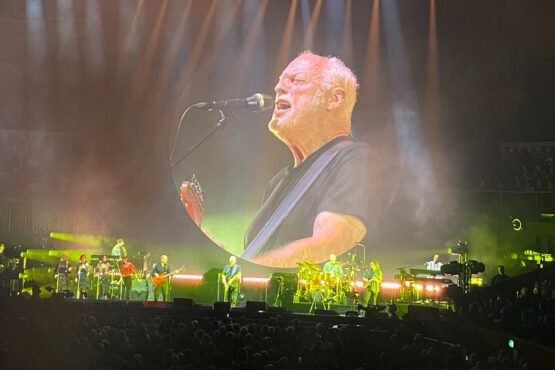 David Gilmour en vivo en la gira “Luck and Strange”, Royal Albert Hall, octubre de 2024.